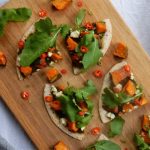 Rocket, Pumpkin & Feta Pizza