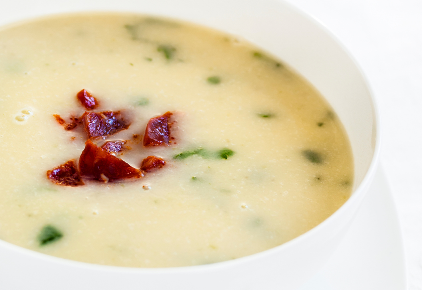 Potato and Leek Soup with Chorizo - The Barossa Co-op