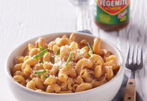 vegemite cheese macaroni